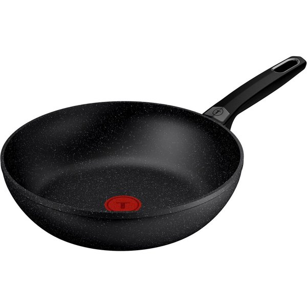 Tefal Wok Excell'Cook, Aluminium (1-tlg), leistungsstarke Antihaftbeschichtung, Induktion, metallspatelsicher