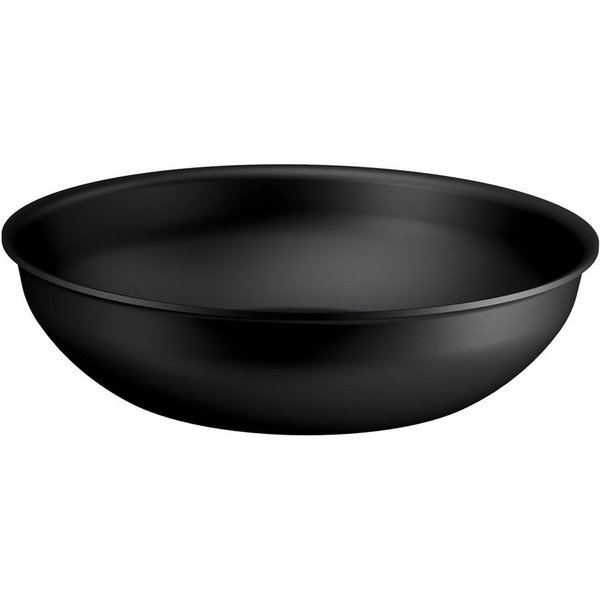 Tefal Wok Ingenio Excellence Fusion, Aluminium (1-tlg), abnehmbarer Ingenio-Griff, Thermo-Signal, stapelbar, Induktion