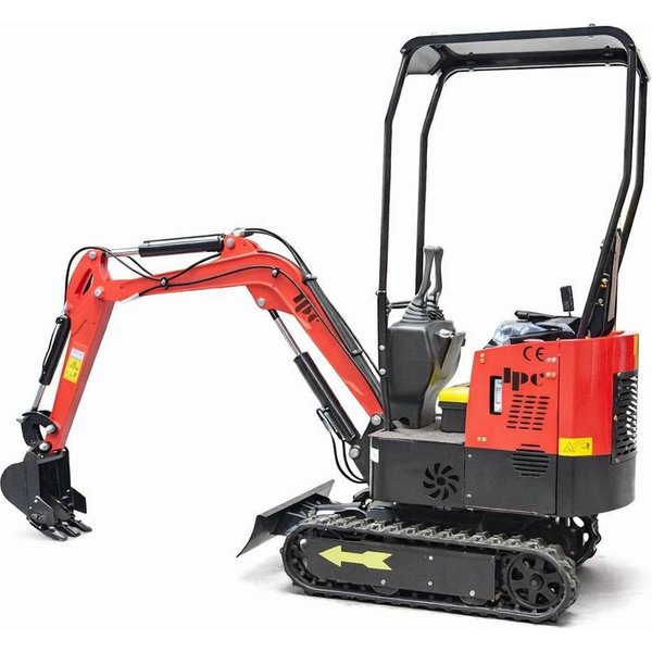 Teico Minibagger HT12 Minibagger 1,0t – Rot – Baujahr 2025 – KOOP Dieselmotor 12PS