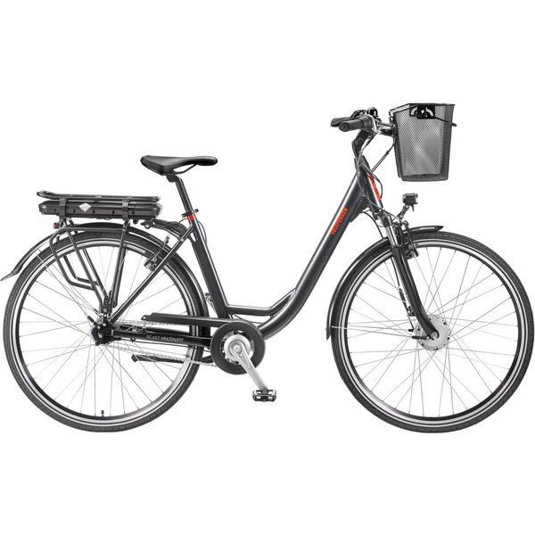 Telefunken E-Bike Cityrad Multitalent RC657, 7 Gang Shimano Nexus Schaltwerk, Nabenschaltung, Frontmotor, 536,5 Wh, Pedelec, Elektrofahrrad für Damen u. Herren