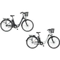 Telefunken E-Bike Cityrad Multitalent RC840, 7 Gang Shimano Nexus Schaltwerk, Frontmotor, 531,3 Wh, Pedelec, Elektrofahrrad für Damen u. Herren