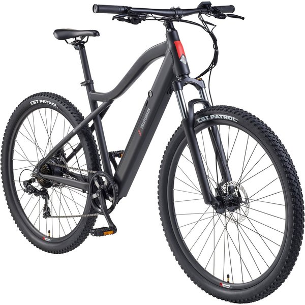 Telefunken E-Bike Mountainbike Aufsteiger MT922, 7 Gang Shimano TY300D Schaltwerk, Kettenschaltung, Heckmotor, 489,6 Wh, Pedelec, Elektrofahrrad, Damen u. Herre