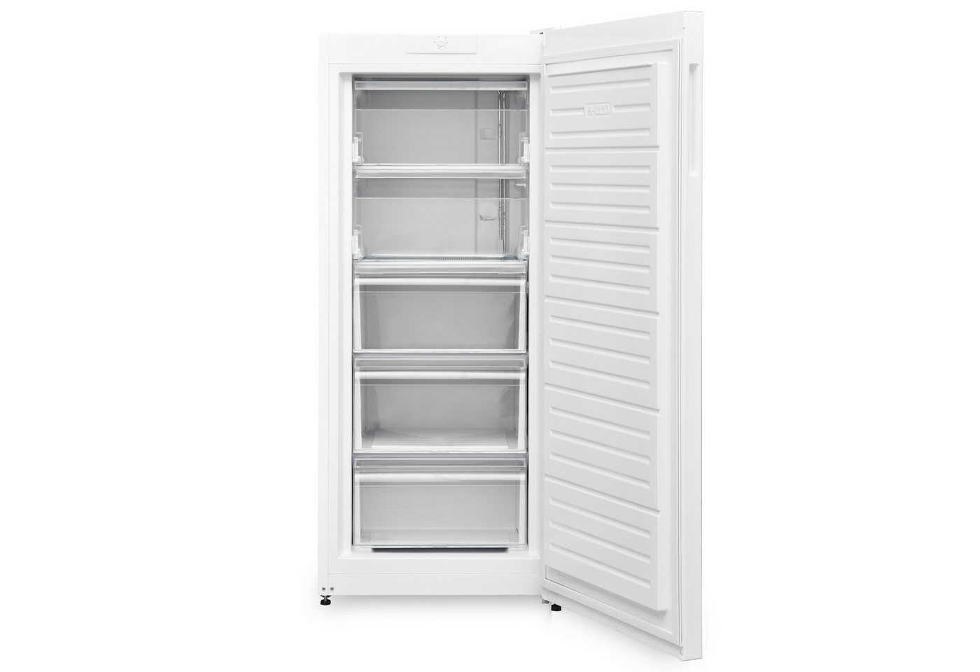 Telefunken Gefrierschrank F-GS-145-E-W, 145.5 cm hoch, 54 cm breit, 175 Liter Nutzinhalt, großer Tiefkühlschrank, Freezer, freistehend – Bild 2 von 5