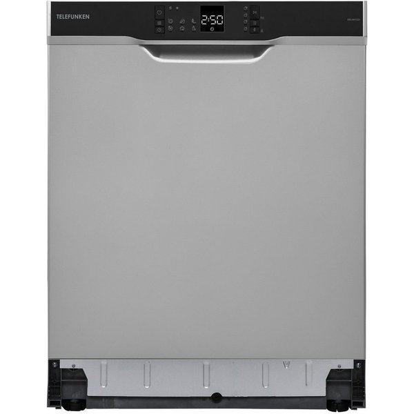 Telefunken Unterbaugeschirrspüler GEU6012DI, 12 l, 12 Maßgedecke, Spülmaschine unterbaufähig 60 cm, 6 Programme, 12 Maßgedecke, AquaStop