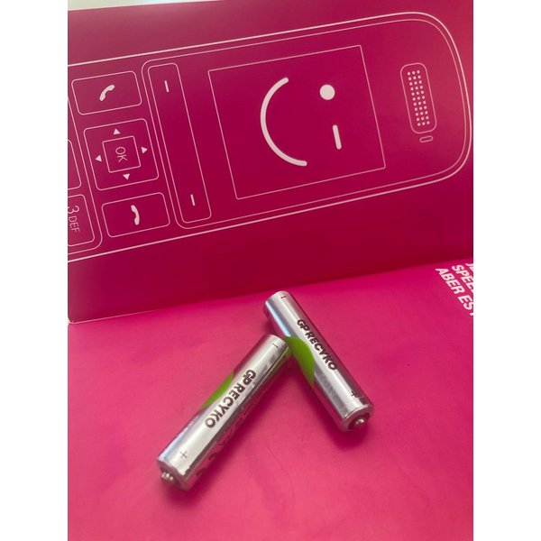 Telekom Akkupack 2x AAA (1,2V) 850mAh wiederaufladbar für schnurlos Telefone Akkupacks 850 mAh (2 St), Festnetztelefon DECT Panasonic Gigaset Telekom Sinus Spee