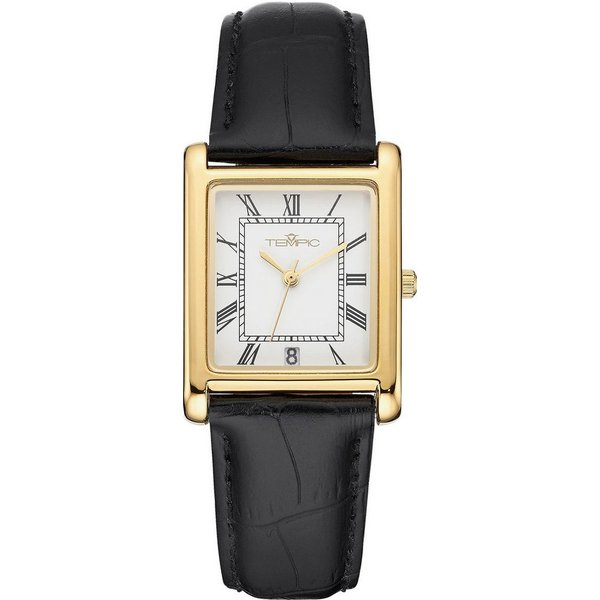 Tempic Quarzuhr, Armbanduhr, Damenuhr, analog, Tag