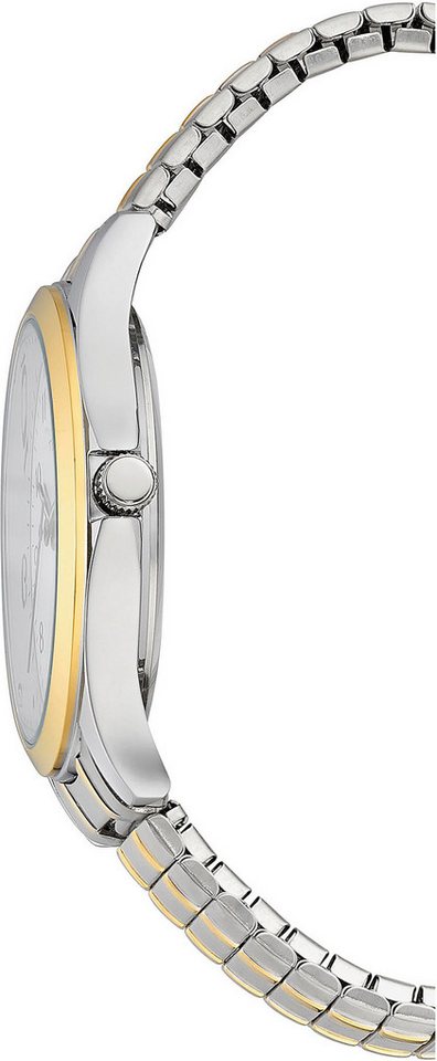Tempic Quarzuhr, Armbanduhr, Herrenuhr, analog, Flexband, Zugband – Bild 2 von 3