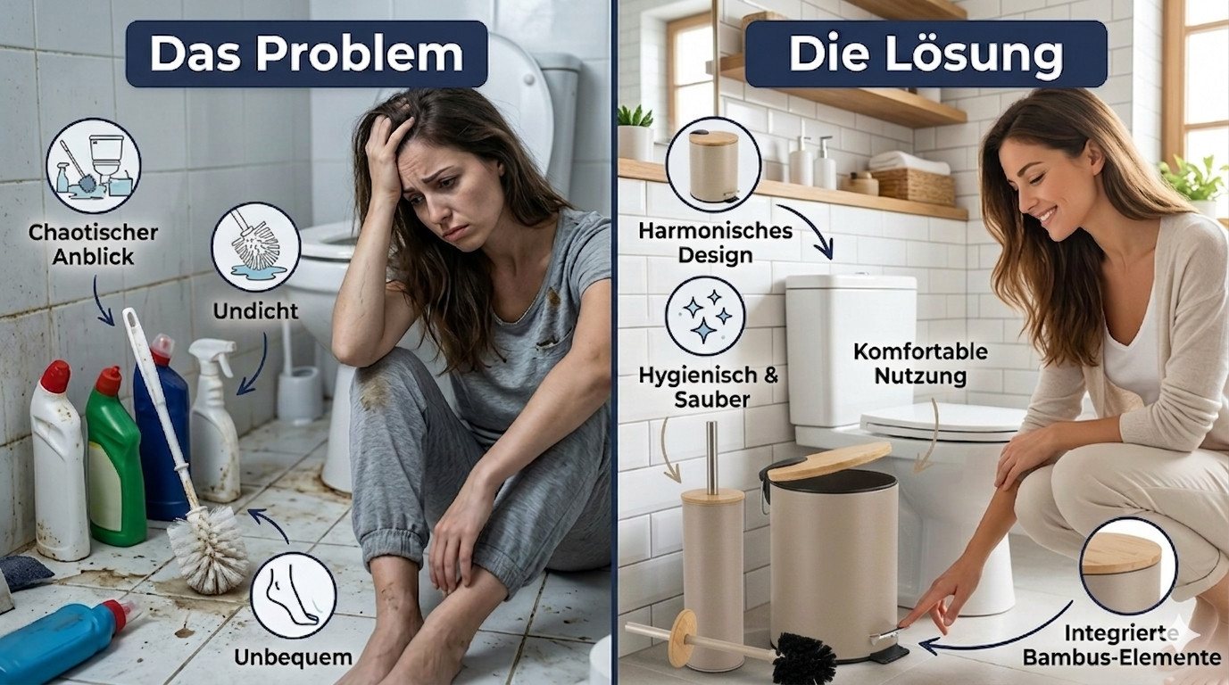 TENDANCE Kosmetikeimer Tretmülleimer Abfalleimer 3 L Mülleimer mit Absenkautomatik, mit Absenkautomatik – Bild 2 von 4
