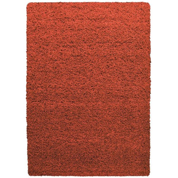 Teppich Boss Teppich Hochflor Teppich Lux in Terrakotta, rechteckig, Höhe: 30 mm, Strapazierfähig, pflegeleicht, einfarbig und ideal fürs Wohnzimmer