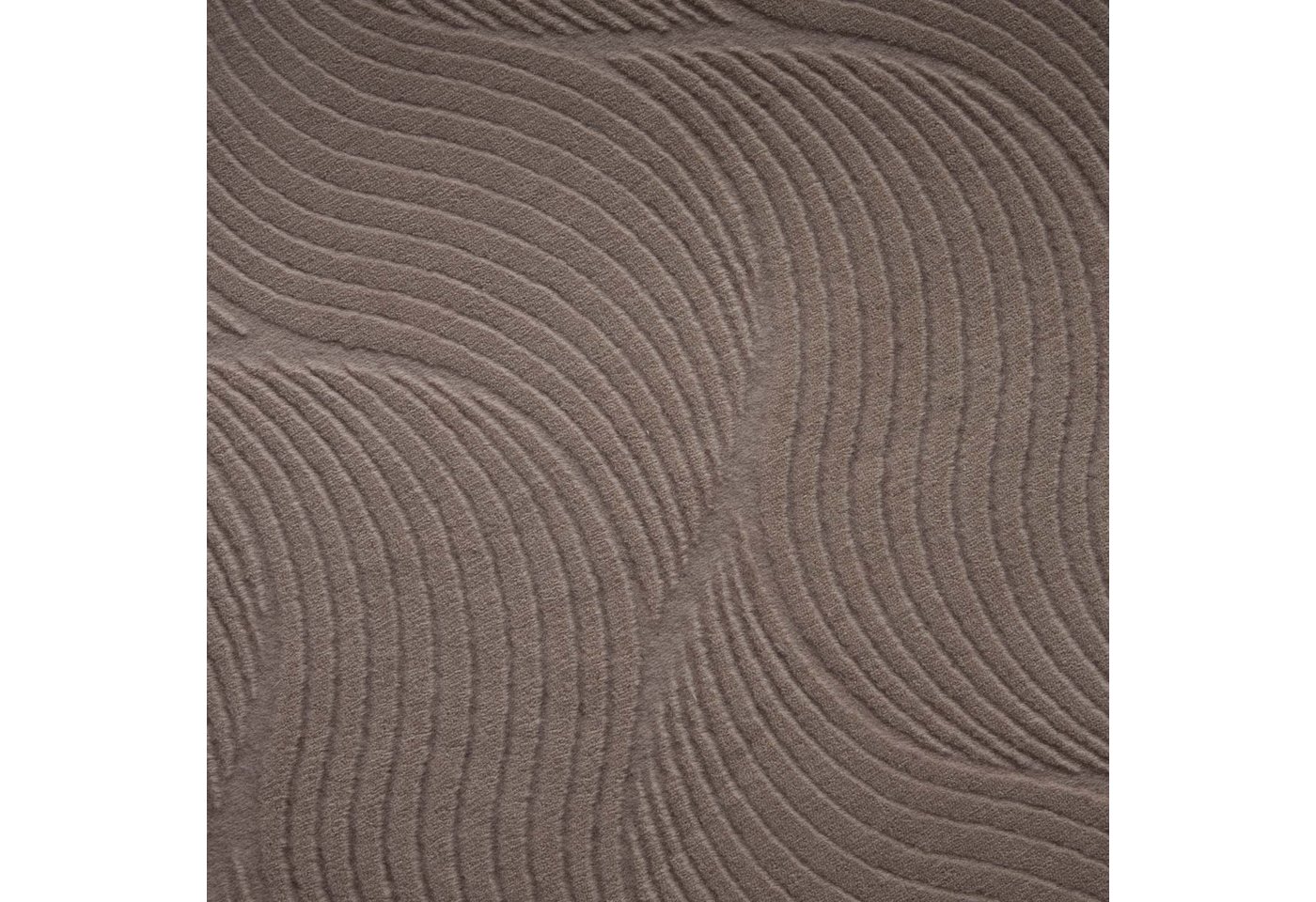 TaraCarpet Teppich TaraCarpet Homestyle 392 Shell, rechteckig, Höhe: 10 mm, Felloptik hoch-tief weich waschbar Düne taupe 50x80 – Bild 5 von 5