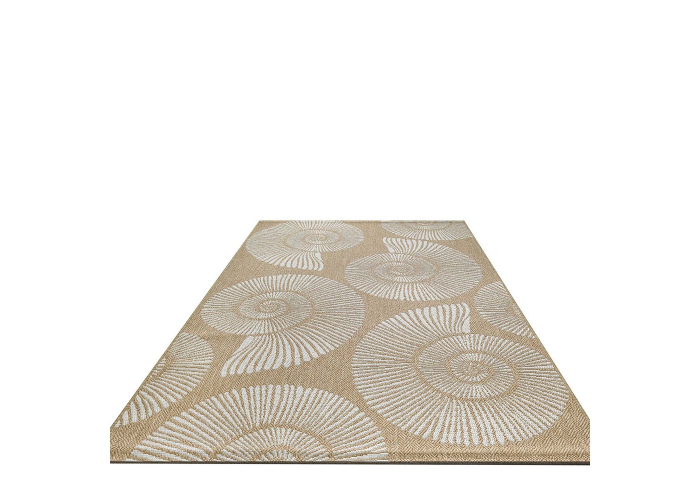 TaraCarpet Teppich TaraCarpet Regina Maritim Wohnzimmer,Schlafzimmer,Esszimmer natur, rechteckig, Höhe: 7 mm, Küche Flur Terrasse Garten Balkon 80x150 – Bild 3 von 5