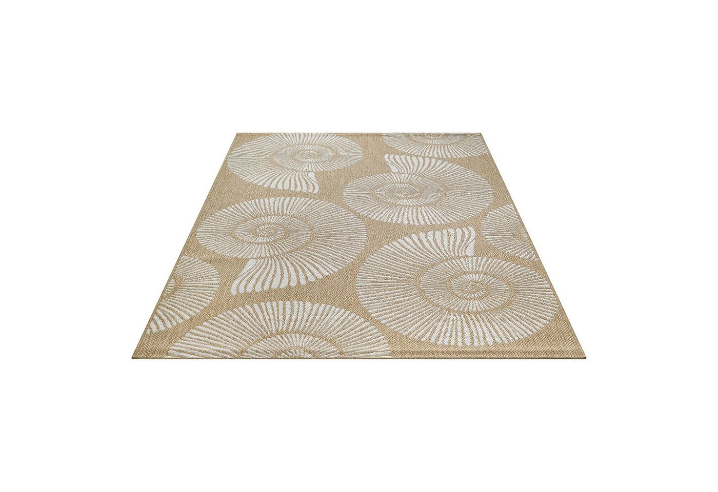 TaraCarpet Teppich TaraCarpet Regina Maritim Wohnzimmer,Schlafzimmer,Esszimmer natur, rechteckig, Höhe: 7 mm, Küche Flur Terrasse Garten Balkon 80x150 – Bild 4 von 5