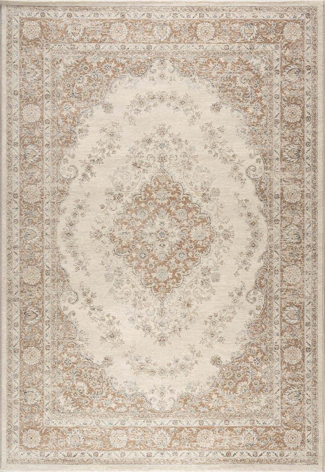 TaraCarpet Teppich TaraCarpet Ziegler Wohnzimmer,Schlafzimmer,Esszimmer, rechteckig, Höhe: 9 mm, Wohnzimmer, Schlafzimmer, Esszimmer Ziegler beige 133x195 – Bild 2 von 5