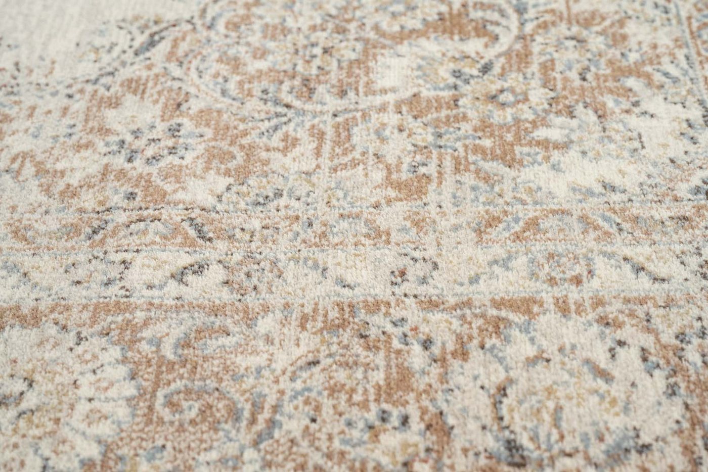 TaraCarpet Teppich TaraCarpet Ziegler Wohnzimmer,Schlafzimmer,Esszimmer, rechteckig, Höhe: 9 mm, Wohnzimmer, Schlafzimmer, Esszimmer Ziegler beige 133x195 – Bild 4 von 5