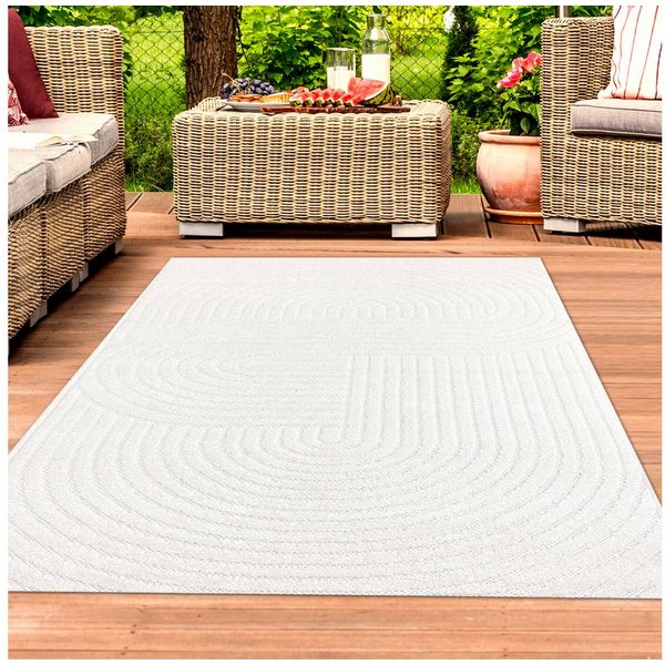 TeppichHome24 Outdoorteppich, Rechteckig, Höhe: 5 mm