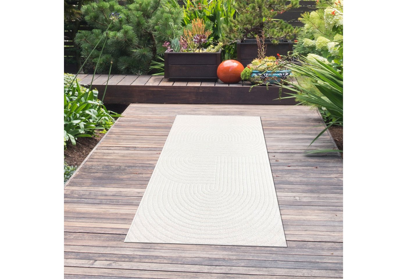 TeppichHome24 Outdoorteppich, Rechteckig, Höhe: 5 mm – Bild 2 von 5