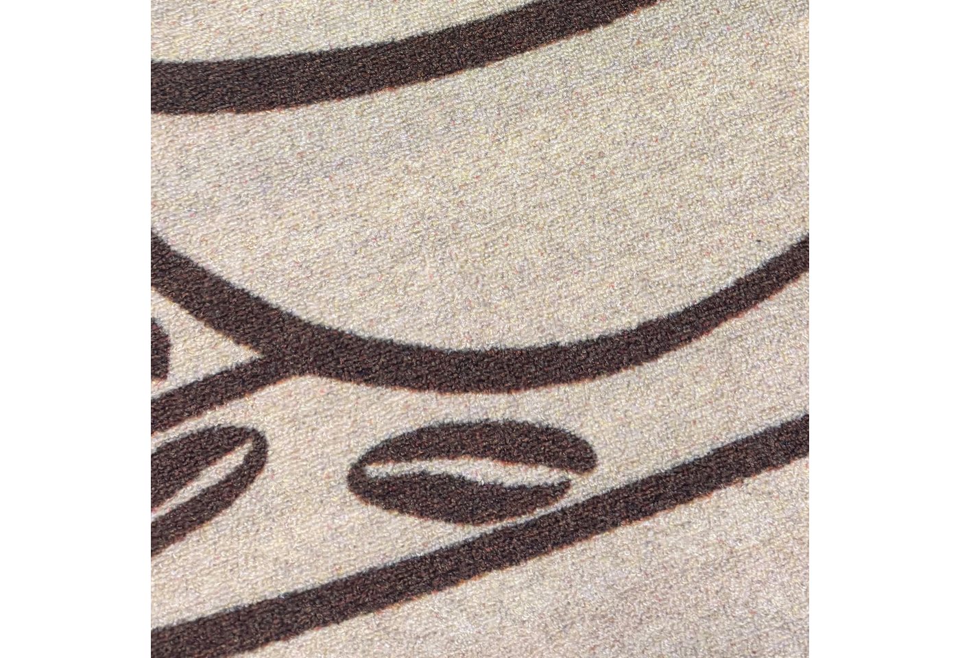 TeppichHome24 Teppich Robsuter Küchenläufer, rechteckig, Höhe: 4 mm, grafisches Küchenmotiv, gummierte rutschfeste Rückseite – Bild 2 von 5