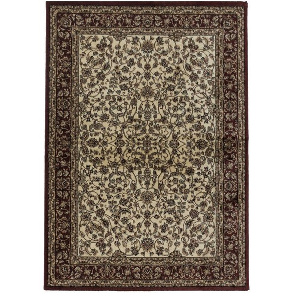 Teppium Teppich Orientalisch Design, Rechteckig, Höhe: 9 mm, Orient Teppich Wohnzimmer Orientalisch Design Kurzflor Pflegeleicht