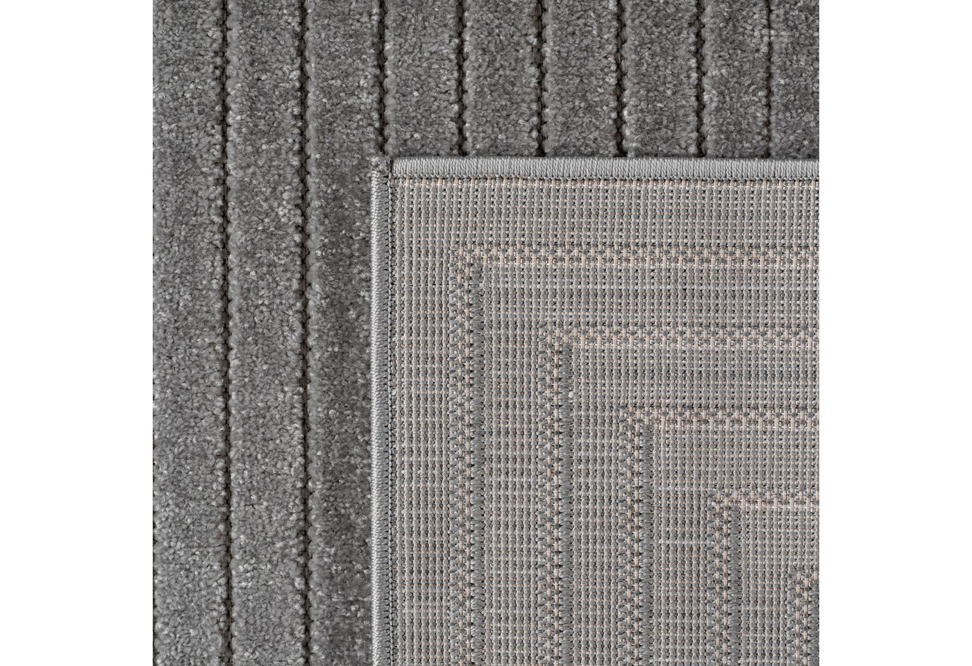 Teppium Teppich Skandinavischer 3D Design, Rund, Höhe: 5 mm, Indoor Outdoor Teppich Wetterfest 3D Optik Wohnzimmer Küchen Terrasse – Bild 4 von 5