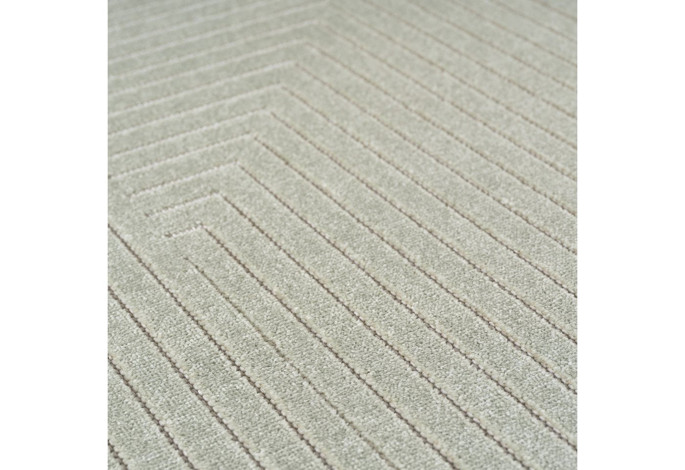 Teppium Teppich Skandinavischer 3D Design, Rund, Höhe: 5 mm, Indoor Outdoor Teppich Wetterfest 3D Optik Wohnzimmer Küchen Terrasse – Bild 5 von 5