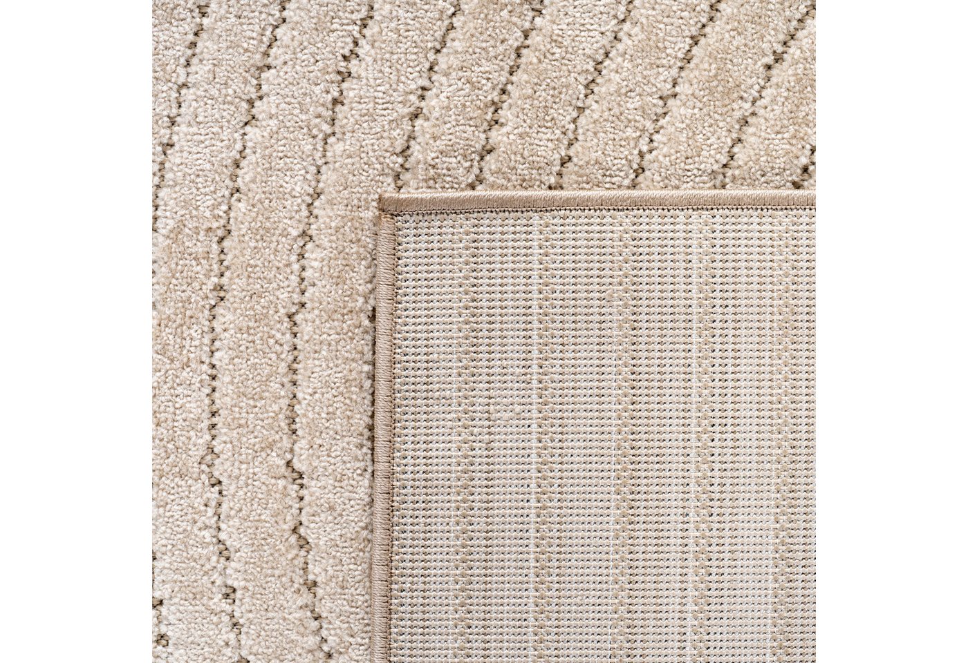 Teppium Teppich Skandinavischer 3D-Teppich, Rechteckig, Höhe: 5 mm, Indoor Outdoor Teppich Wetterfest 3D Optik Wohnzimmer Küchen Terrasse – Bild 4 von 5