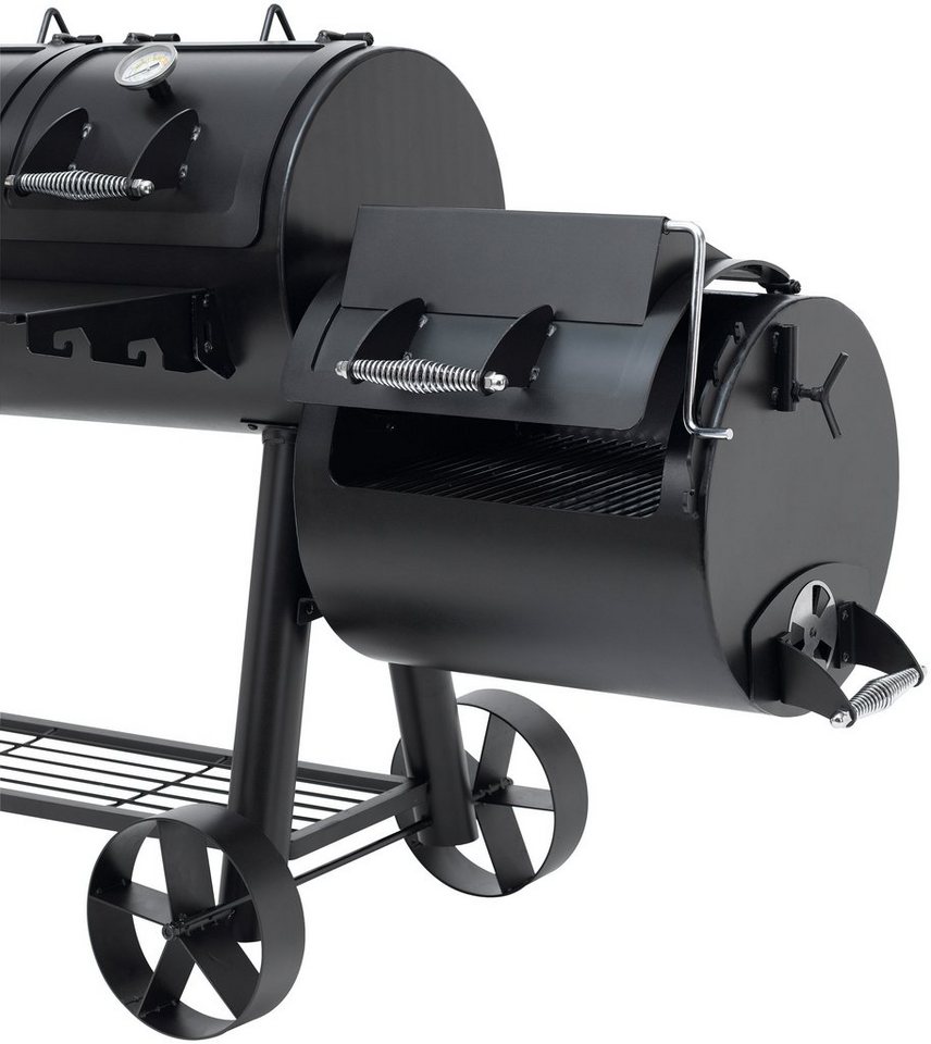 Tepro Smoker Indianapolis, BxTxH: 184x88x153 cm, 155 kg – Bild 5 von 5