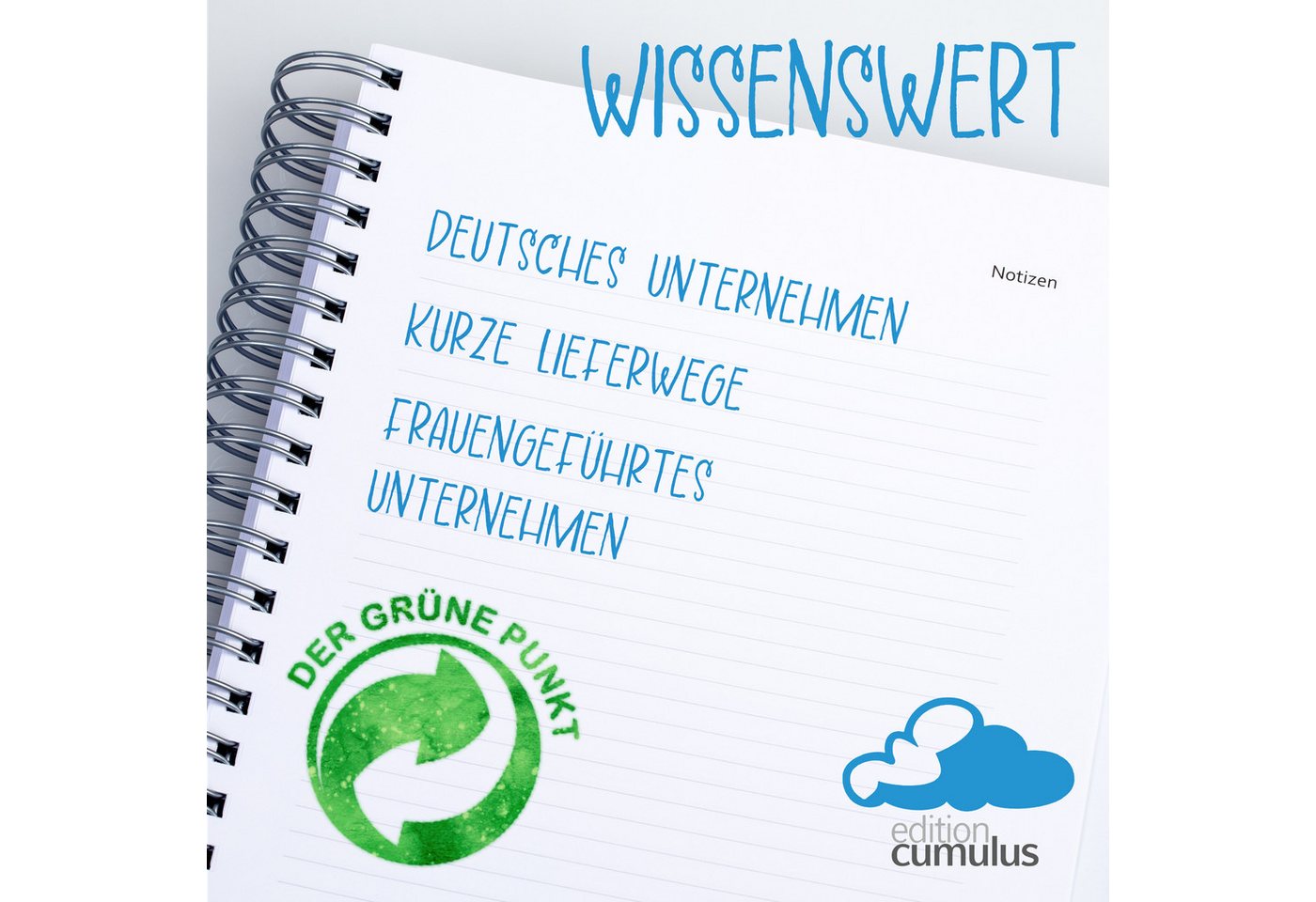 edition cumulus Terminkalender edition cumulus Der GROSSE DICKE Tageskalender 2027 DIN A4 1Tag=1Seite, 1 Tag pro Seite, DIN A4, FSC-Papier, Notizbereich, Made i – Bild 4 von 5
