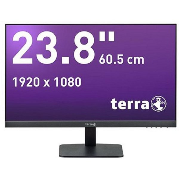 TERRA TERRA LCD/LED 2427W HA V3 IPS black 23,8 Zoll Monitor HDMI/DP/USB-C LCD-Monitor (1920 x 1080 px, HD, 5 ms Reaktionszeit, HDMI, DisplayPort, Full-HD, USB-C