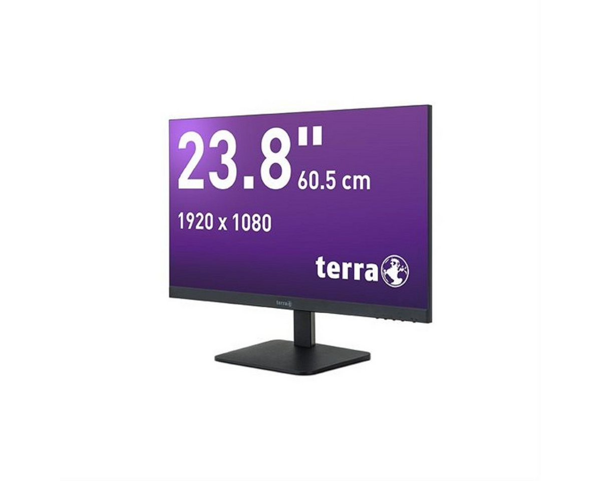 TERRA TERRA LCD/LED 2427W HA V3 IPS black 23,8 Zoll Monitor HDMI/DP/USB-C LCD-Monitor (1920 x 1080 px, HD, 5 ms Reaktionszeit, HDMI, DisplayPort, Full-HD, USB-C – Bild 2 von 5