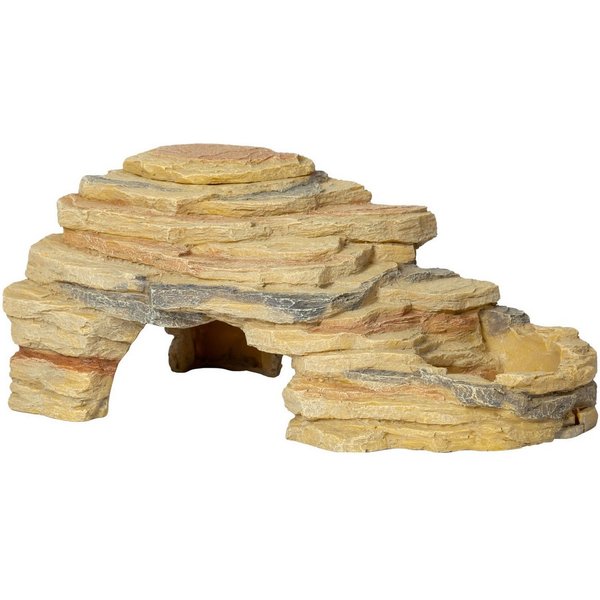 ReptiZoo Terrariendeko ReptiZoo Hideout, Unterschlupf 3in1 (ERS42)