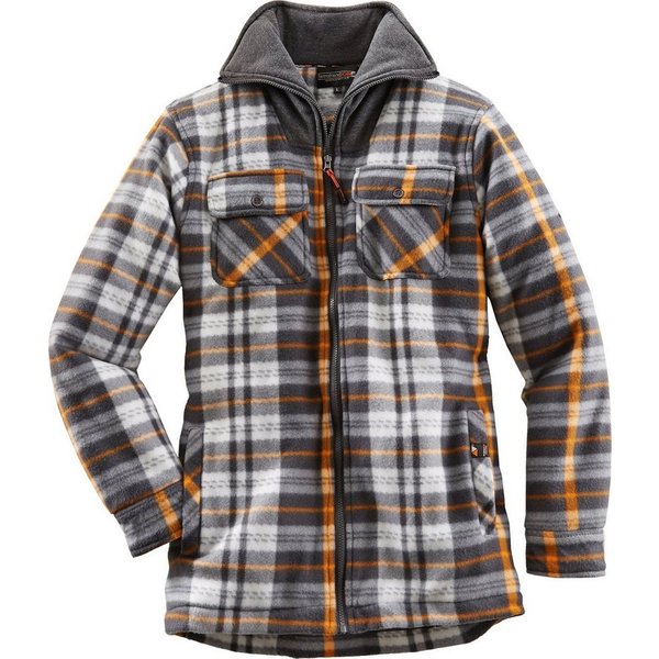 Terrax Workwear Langarmhemd Thermohemd dunkelgrau/ schwarz US Kleidergrößen