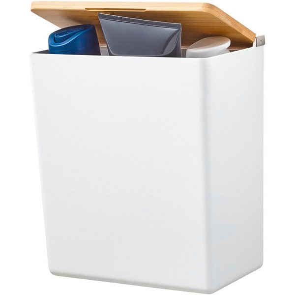 tesa Badorganizer BABOO Bad-Aufbewahrungsbox groß (Set, 1 St), Badezimmer Aufbewahrungslösung, Badregal zur Wandmontage ohne Bohren