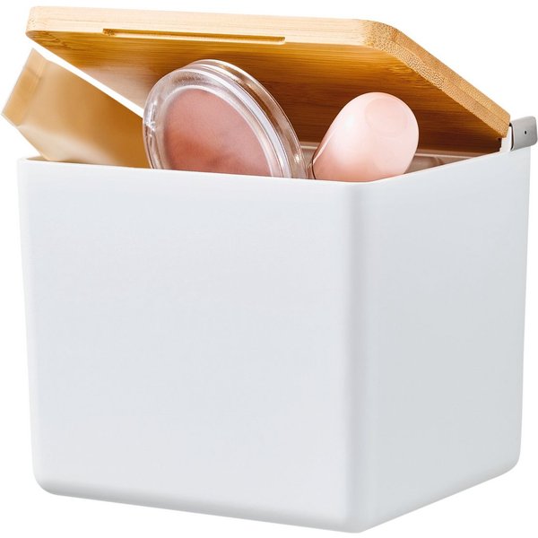 tesa Badorganizer BABOO Bad-Aufbewahrungsbox klein (Set, 1 St), Badezimmer Aufbewahrungslösung, Badregal zur Wandmontage ohne Bohren