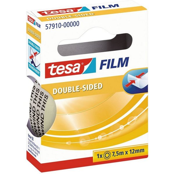 tesa Doppelklebeband 57910 12 mm / 7,5 m, schattenfrei kopierbar