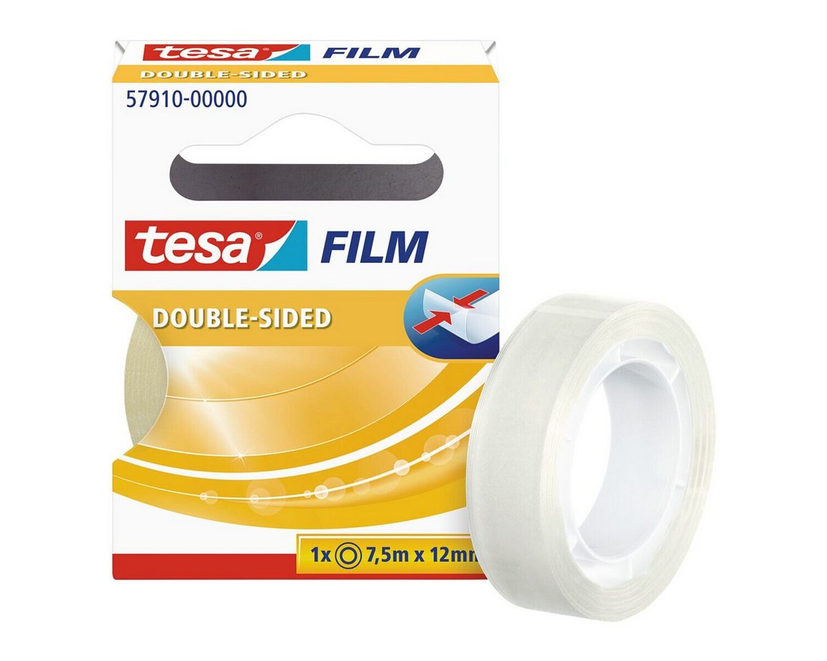 tesa Doppelklebeband 57910 12 mm / 7,5 m, schattenfrei kopierbar – Bild 3 von 5