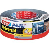 tesa Gewebeklebeband 'extra Power' 50 m x 50 mm silber