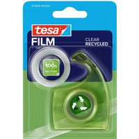 tesa Handabroller "EASY CUT" inkl. 1 Rolle, 10 m x 15 mm "CLEAR RECYCLED"