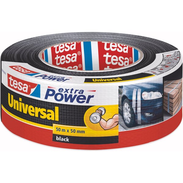 schwarz, Gewebeband, /50m, 1 Stück