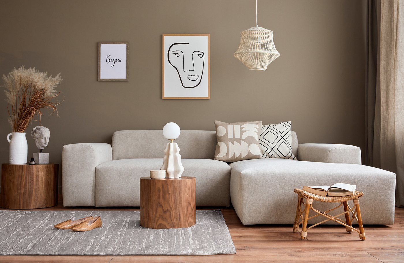 Tesso Living Teppich Teppich Wohnzimmer STELLA, moderner Wohnzimmerteppich Super Soft, Rund, 3-D-Effekt, pflegeleicht, robust, verschiedene Formen, Größen & Far – Bild 2 von 5