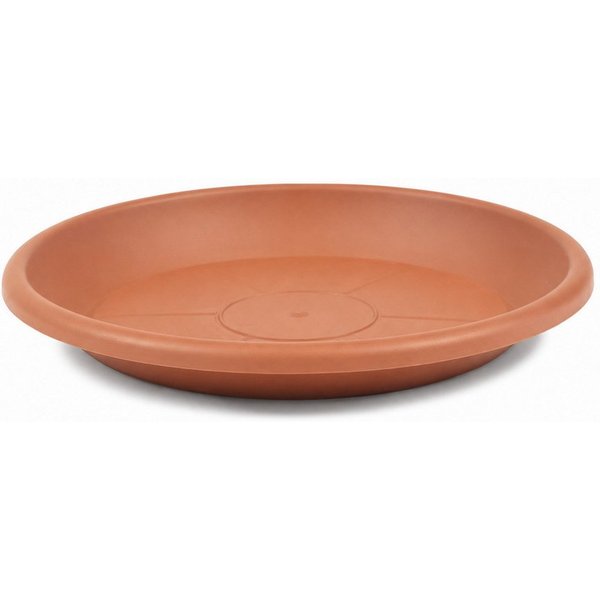 Testrut Blumentopfuntersetzer Blumentopf Untersetzer terracotta robust für saubere Außenbereiche, 1-tlg.