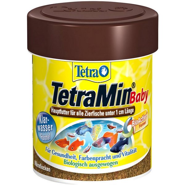 Tetra Min Baby 66 ml, Trockenfutter für: Fische