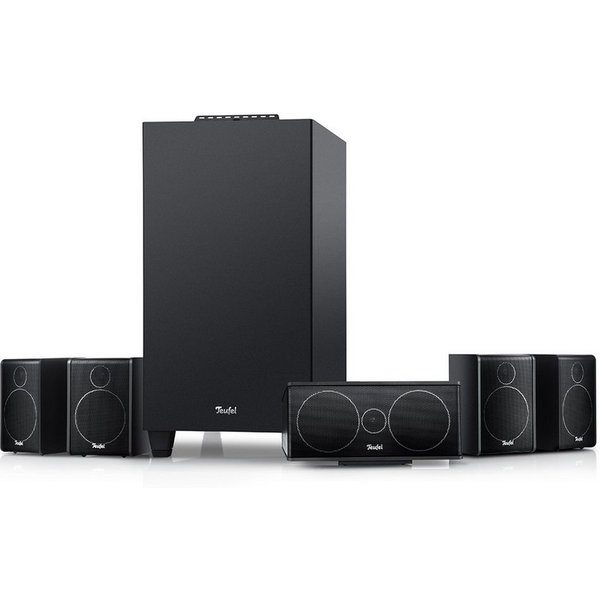 Teufel CONSONO 25 CONCEPT Surround "5.1-Set" Wireless Lautsprecher (Bluetooth, 120 W, Integrierter AV-Receiver mit Bluetooth 5.0)