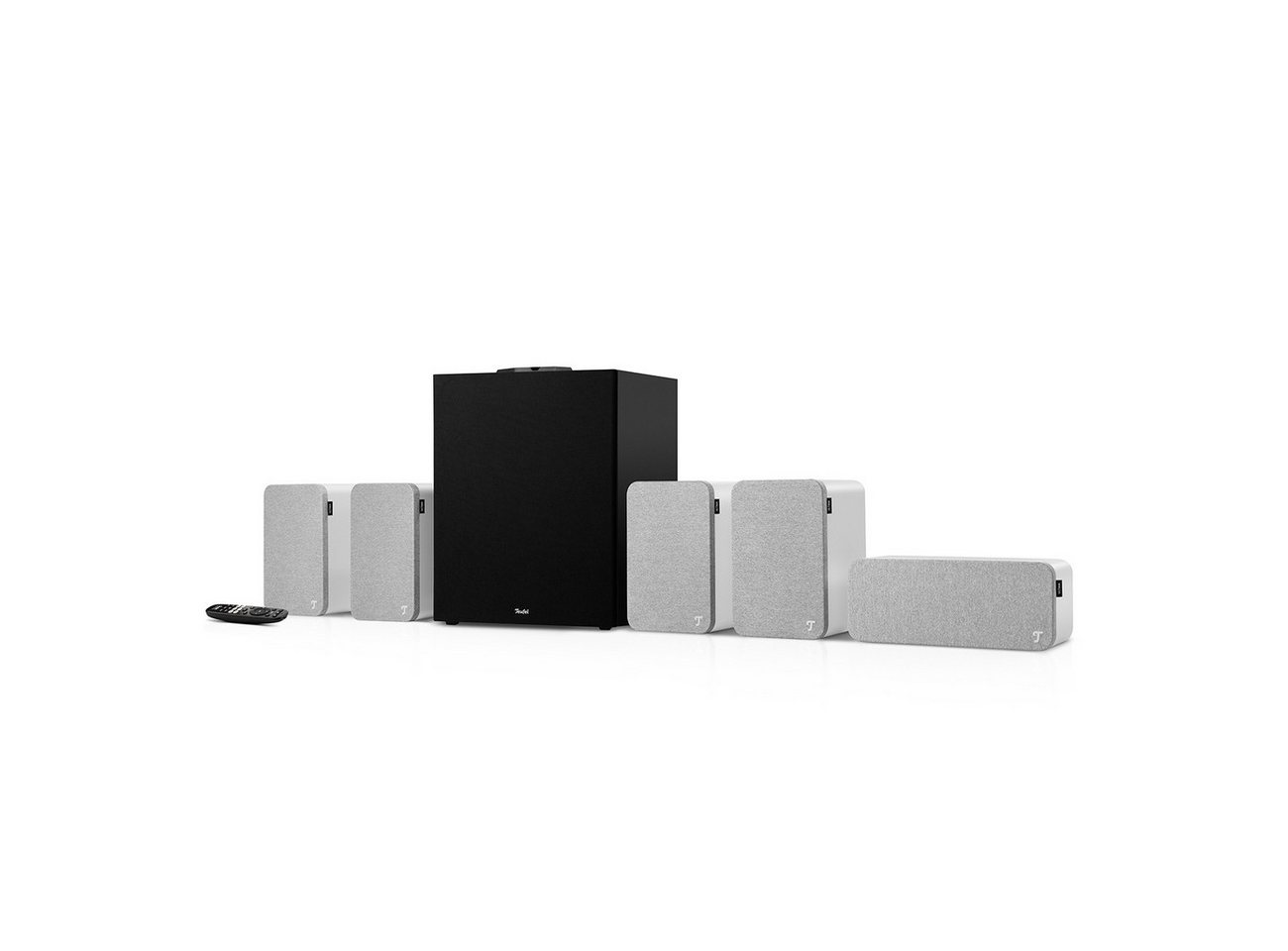 Teufel ULTIMA 20 CONCEPT Surround Power Edition "5.1-Set" Lautsprechersystem (325 W, USB-C-Soundkartenfunktion, Integrierter AV-Receiver mit Bluetooth) – Bild 2 von 5