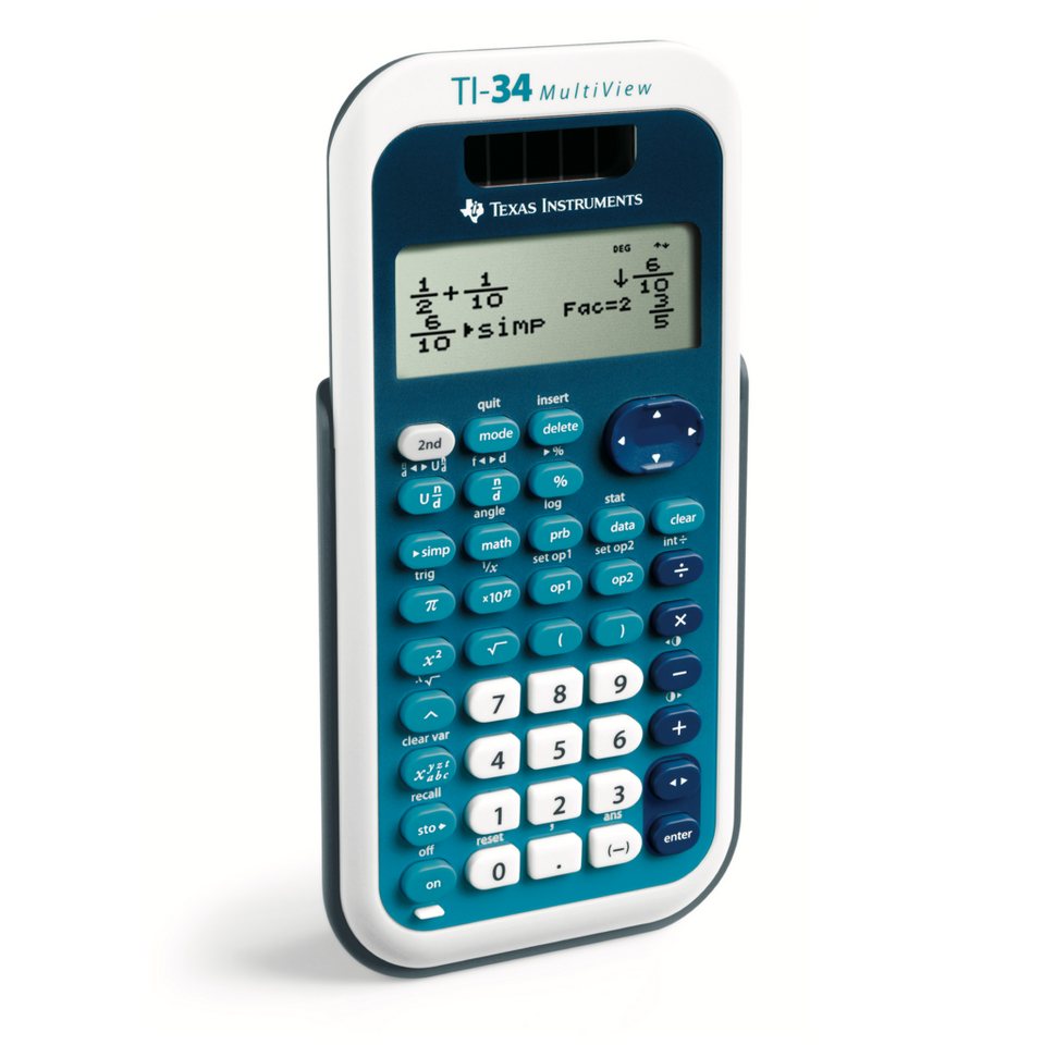 Texas Instruments Taschenrechner Wissenschaftlicher Rechner TI-34 MultiView™, Vierzeiliger, MathPrint™-Funktion – Bild 2 von 4
