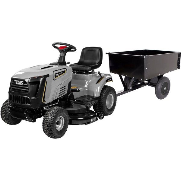 Texas Rasentraktor Premium TTS98H SET, 98 cm Schnittbreite, inkl. Anhänger