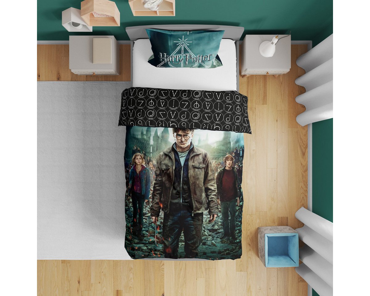 texpot Bettwäsche Bettwäsche Harry Potter Garnitur, 2 teilig – Bild 2 von 2