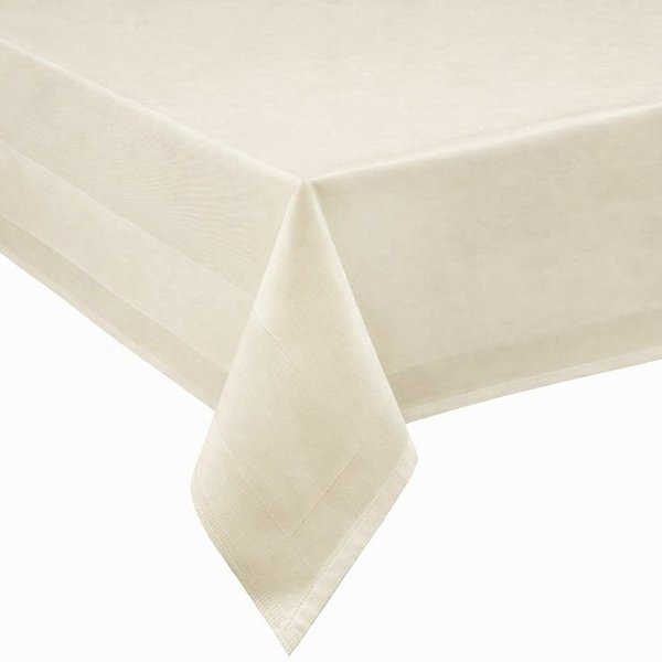 texpot Tischdecke Tischdecke mit längsseitger Atlaskante Baumwolle (1-tlg)
