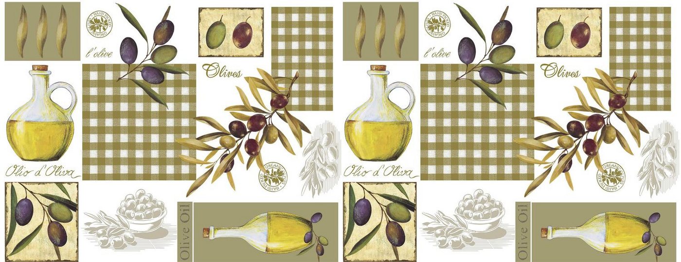 texpot Tischdecke Wachstuch Olive abwischbar Wachstuchtischdecke (1-tlg) – Bild 2 von 5
