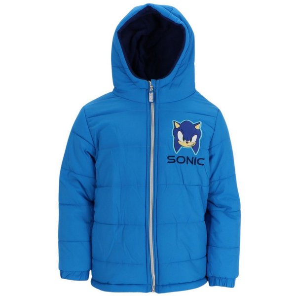 Textiel Trade B.V. Winterjacke Sonic the Hedgehog Winterjacke Jungen 3–8 Jahre mit Kapuze