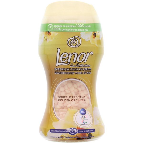 LENOR Textilerfrischer Lenor Wäscheparfüm Goldene Orchidee 154g Vanille Duft Wäscheduft Boost